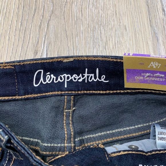 Aeropostale Bree High Rise Skinny Jegging Sz 0 - Picture 4 of 7